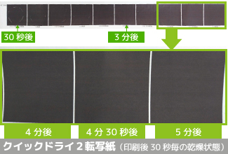 波打ちしない糊無し転写紙2