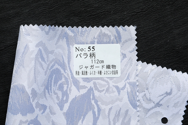 ポリエステル生地 バラ柄 112cmx50m乱